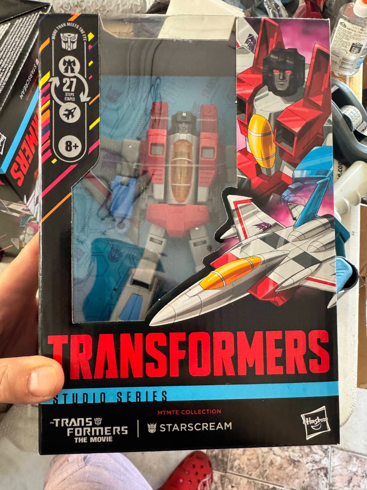 Hasbro Transformers Studio Series Voyager Mtmte Collection Starscream Figure