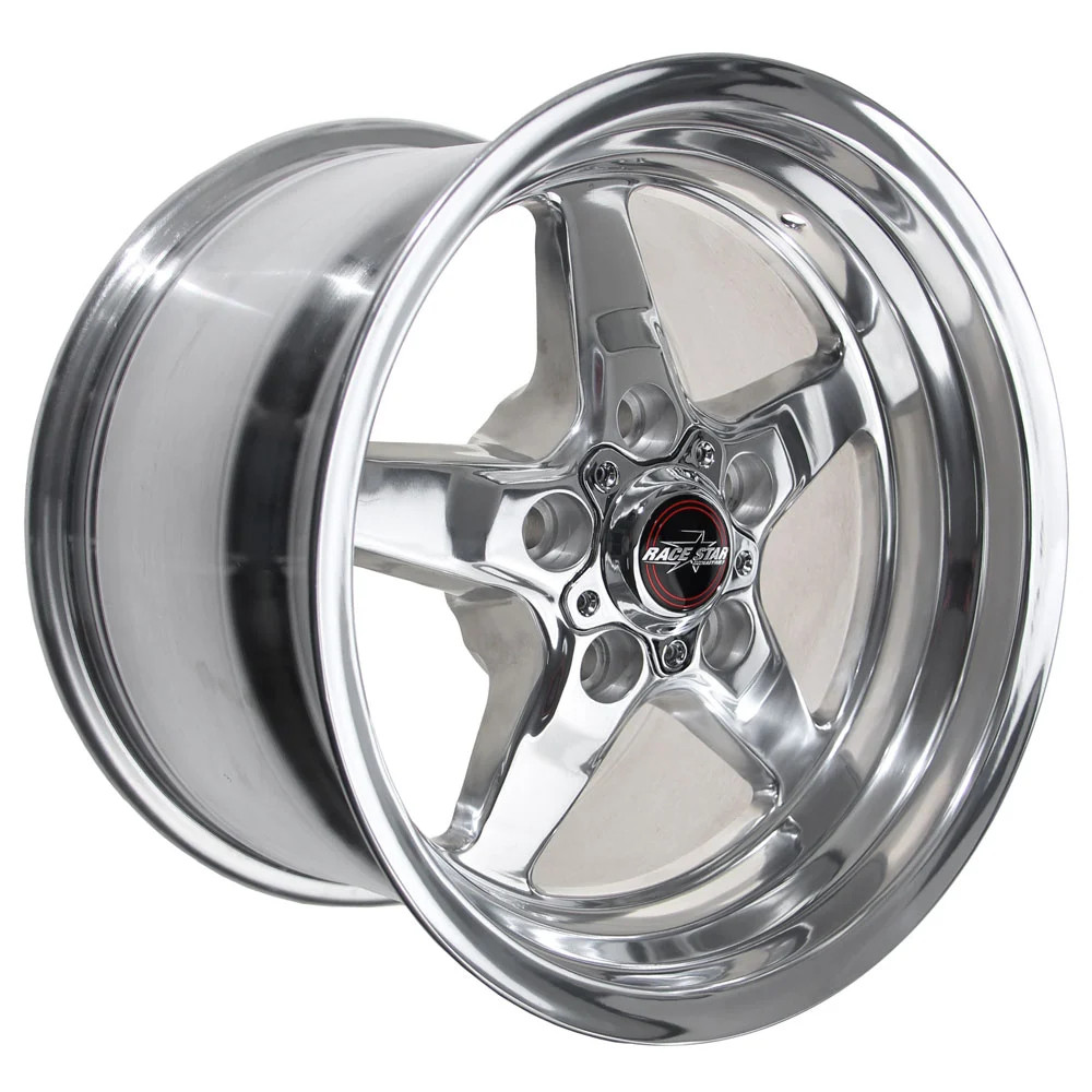 Race Star Industries Wheel Drag Star Polished Direct Drill 15\