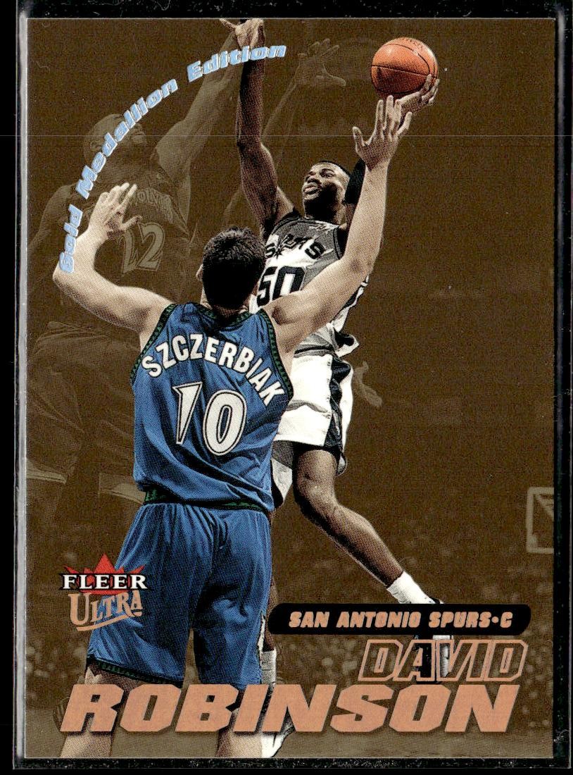 2000-01 Ultra David Robinson Gold Medallion HSC