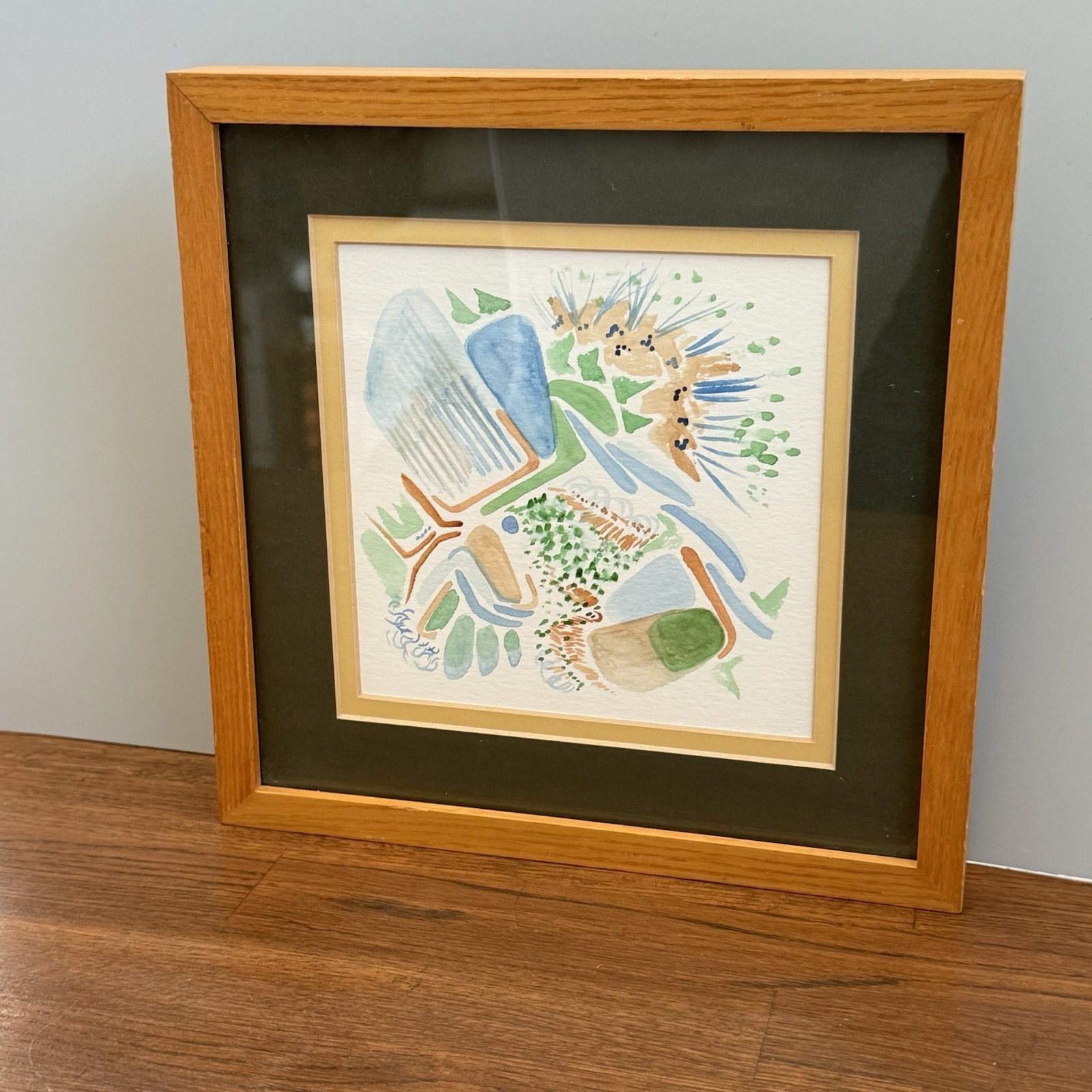 Framed Original Watercolor Painting 