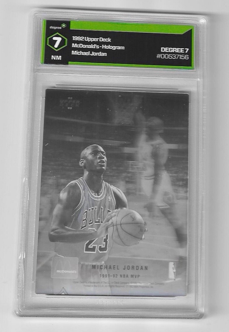 1992-93 Upper Deck McDonald\'s - Hologram Michael Jordan 1992-93 Upper Deck McDonald\'s - Hologram Michael Jordan