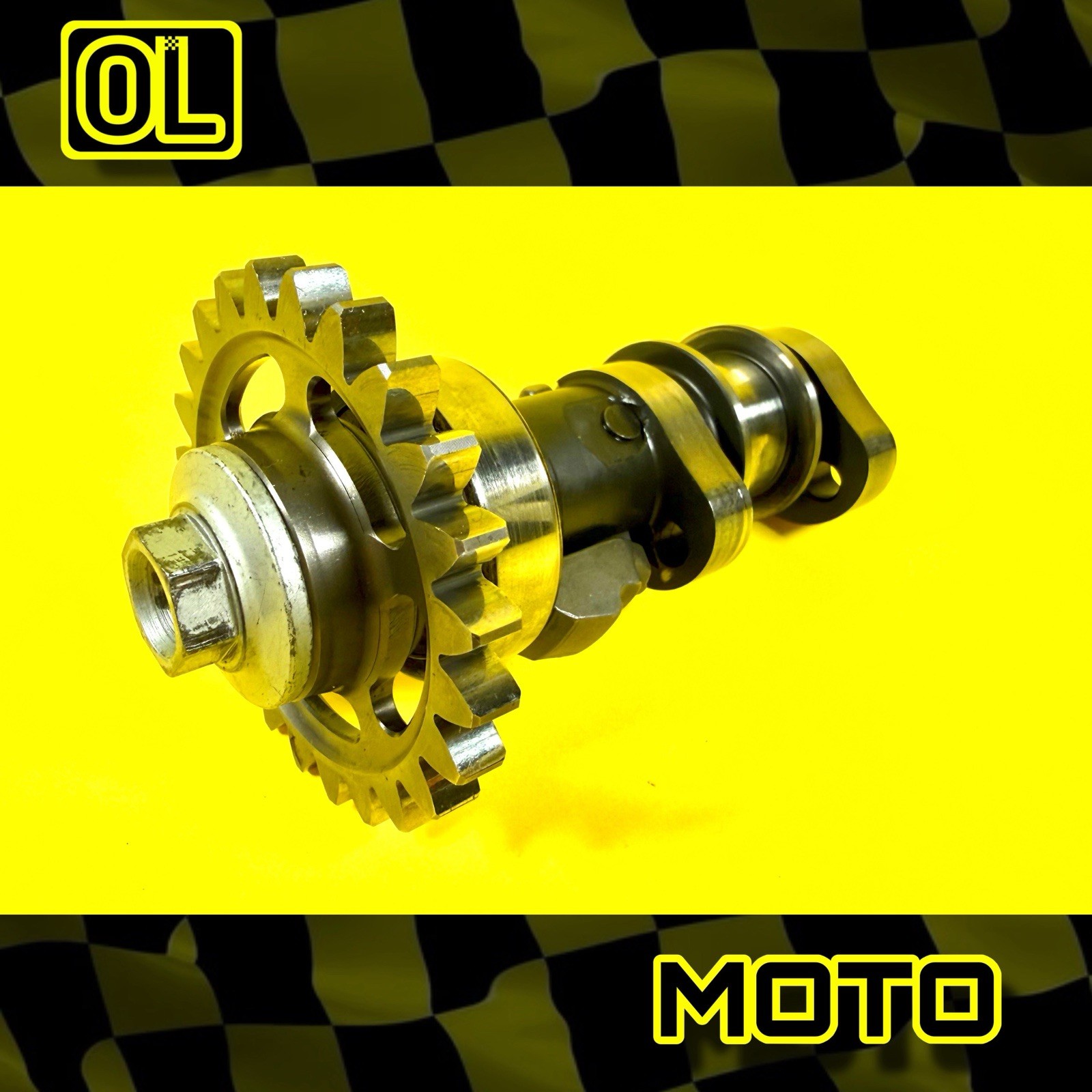 07-12 KTM 450 SX-F 08-09 XC-F OEM Exhaust Camshaft Cam & Timing Gear 77336010444