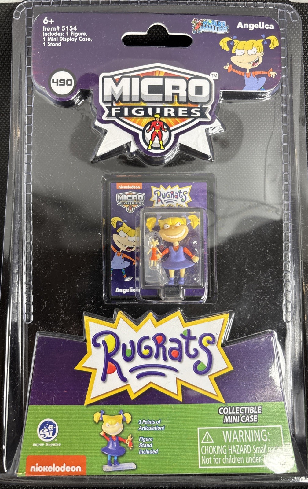 Rugrats World\'s Smallest Angelica Micro 1.25\