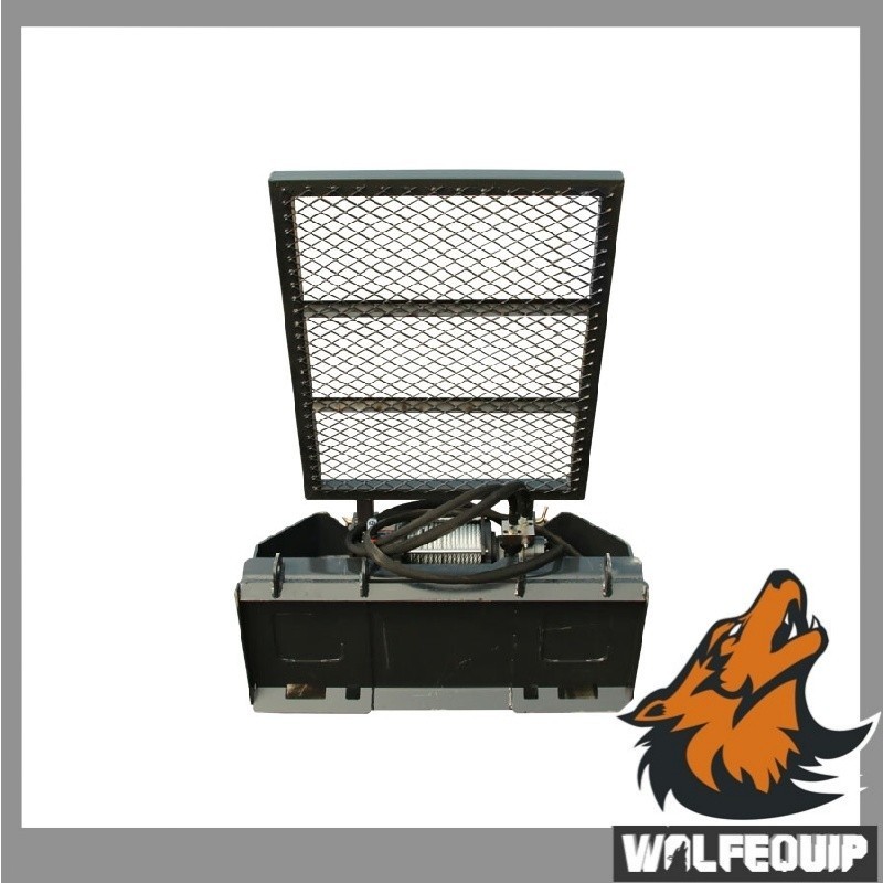 Wolfequip 15000lbs Hydraulic Winch Skid Steer Forestry Winch Tractor Winch 52in