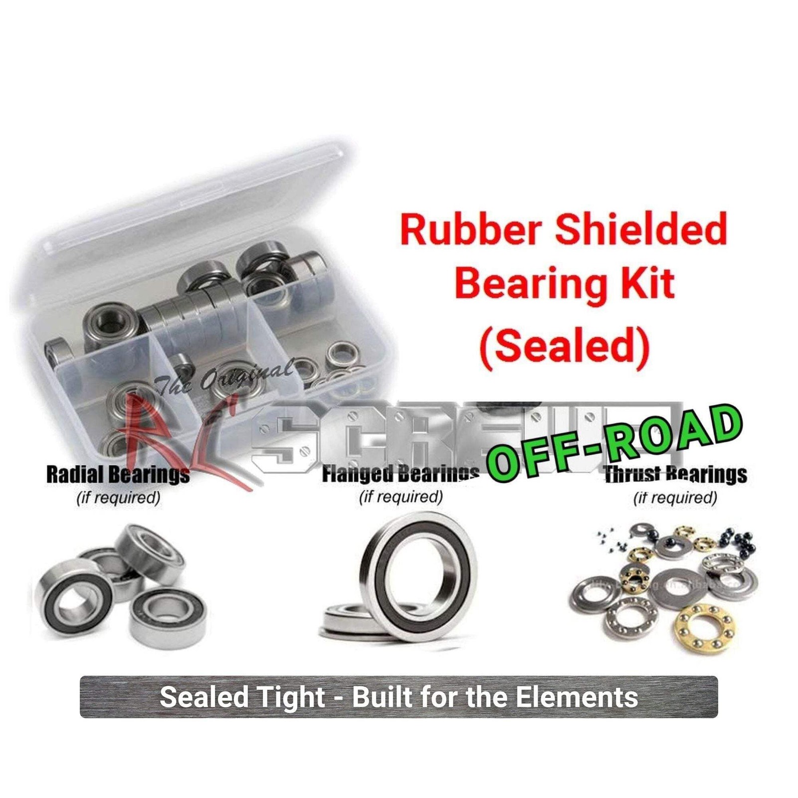 RCScrewZ Rubber Shielded Bearings tam293r for Tamiya R91CP 1/10 2WD 47531 | SET