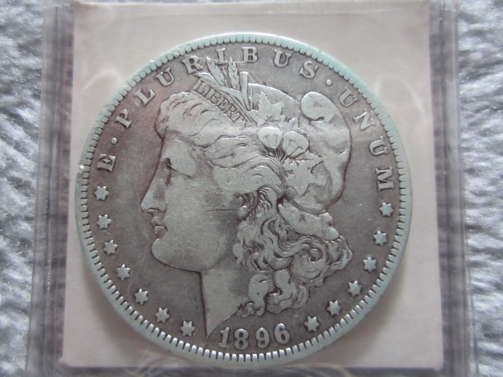 1896-O Morgan Silver Dollar $1 New Orleans Mint US Coin Circulated (Semi-Key)