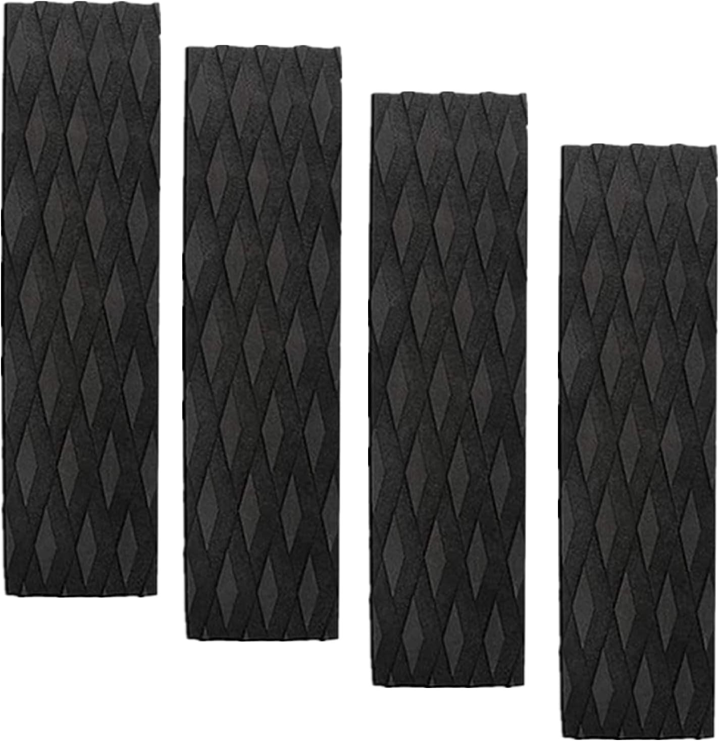 Traction Pads, 4 Pieces Black Surfing Front Anti-Slip Traction Pads, 4 Pieces Black Surfing Front Anti-Slip
