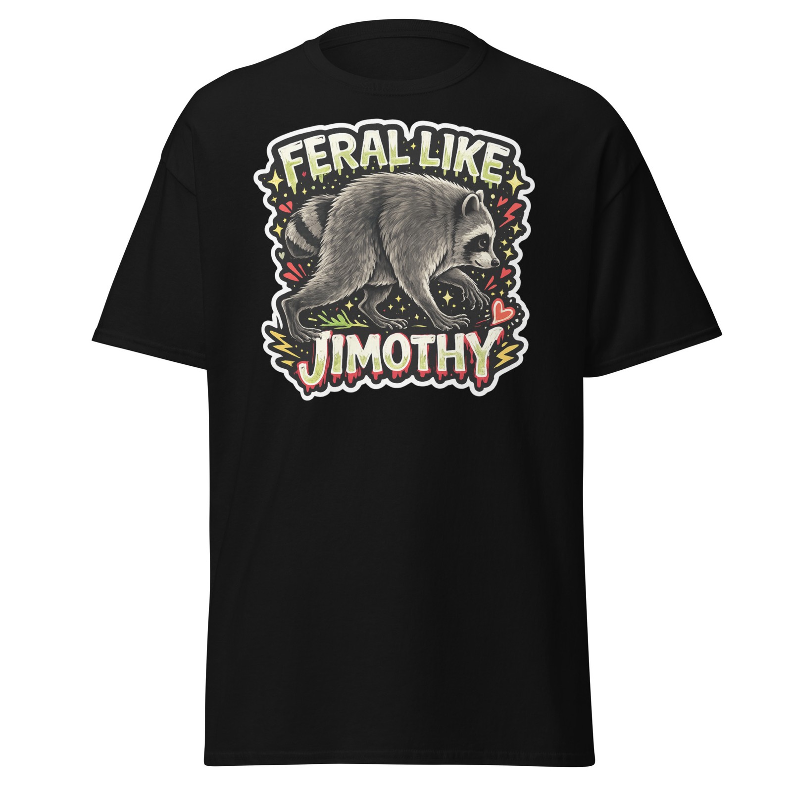 Funny JIMOTHY Shirt Feral Like Jimothy Tee, Seattle Raccoon Shirt