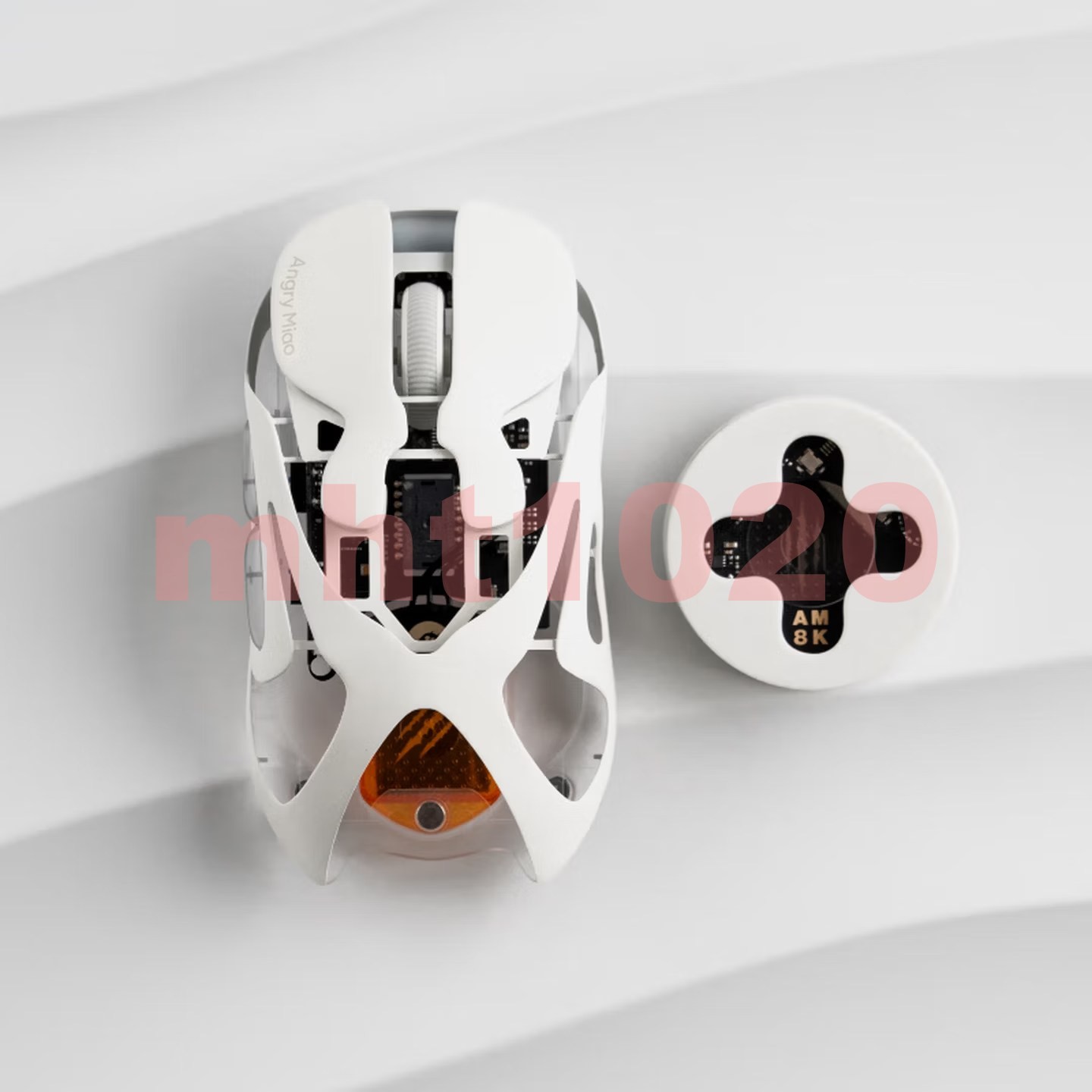 New Angry Miao AM Infinity Mouse / Wireless Bluetooth Mouse white  delivery fast