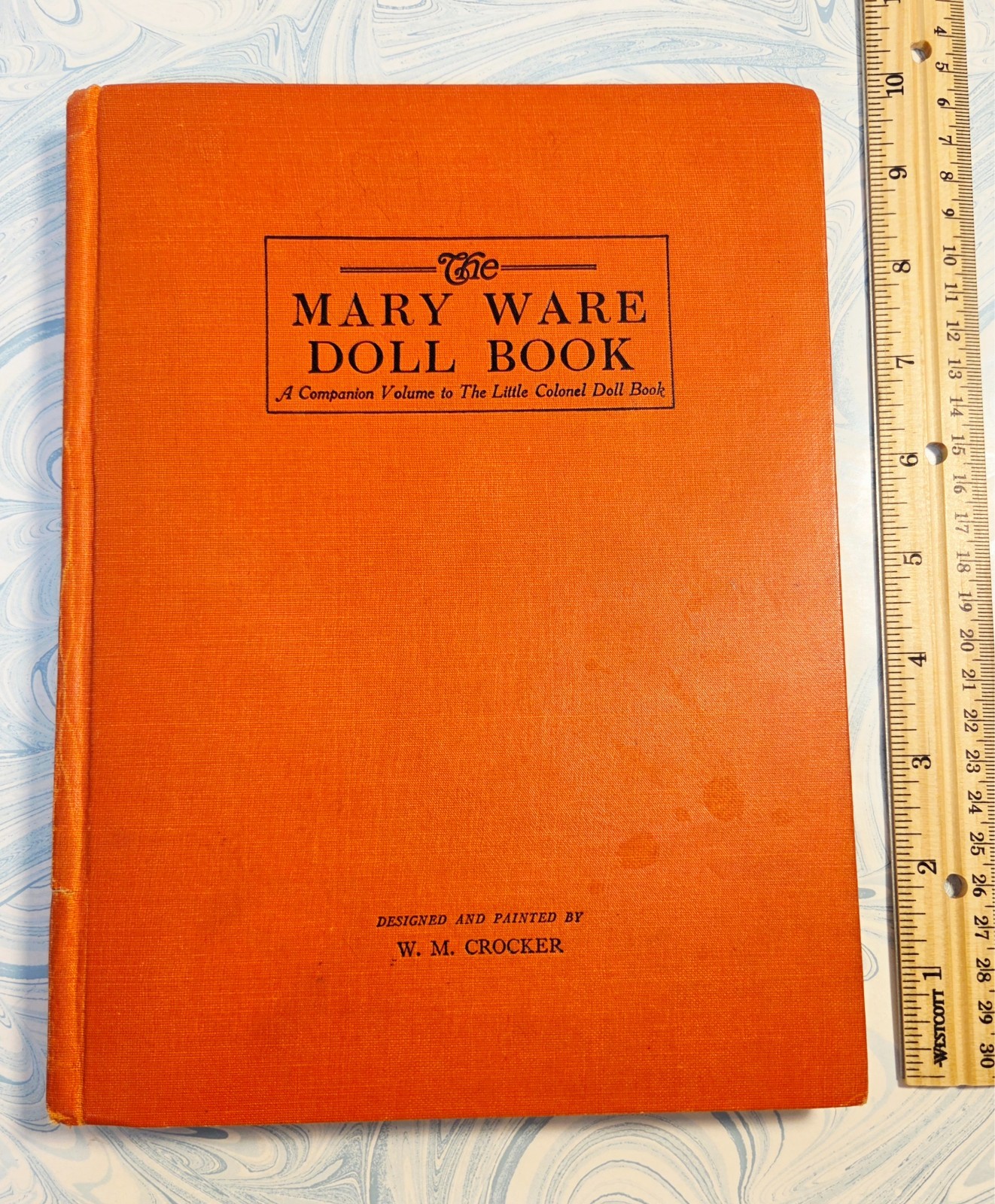 #31 Antique Paper Dolls Rare Mary Ware Book Uncut 1914, 10 Dolls 36 Costumes