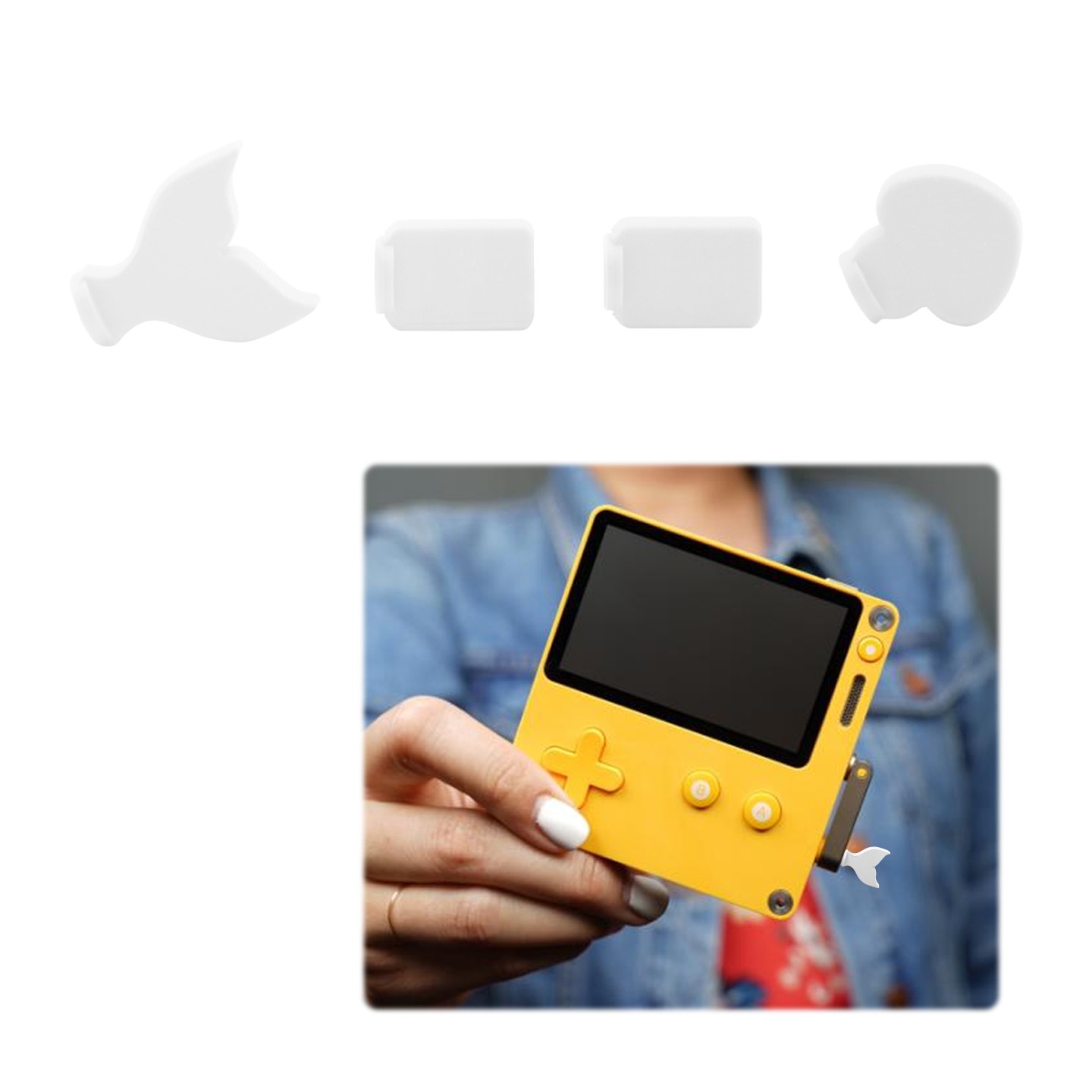 ​For Playdate Handheld game console Replacement controllers Accessories