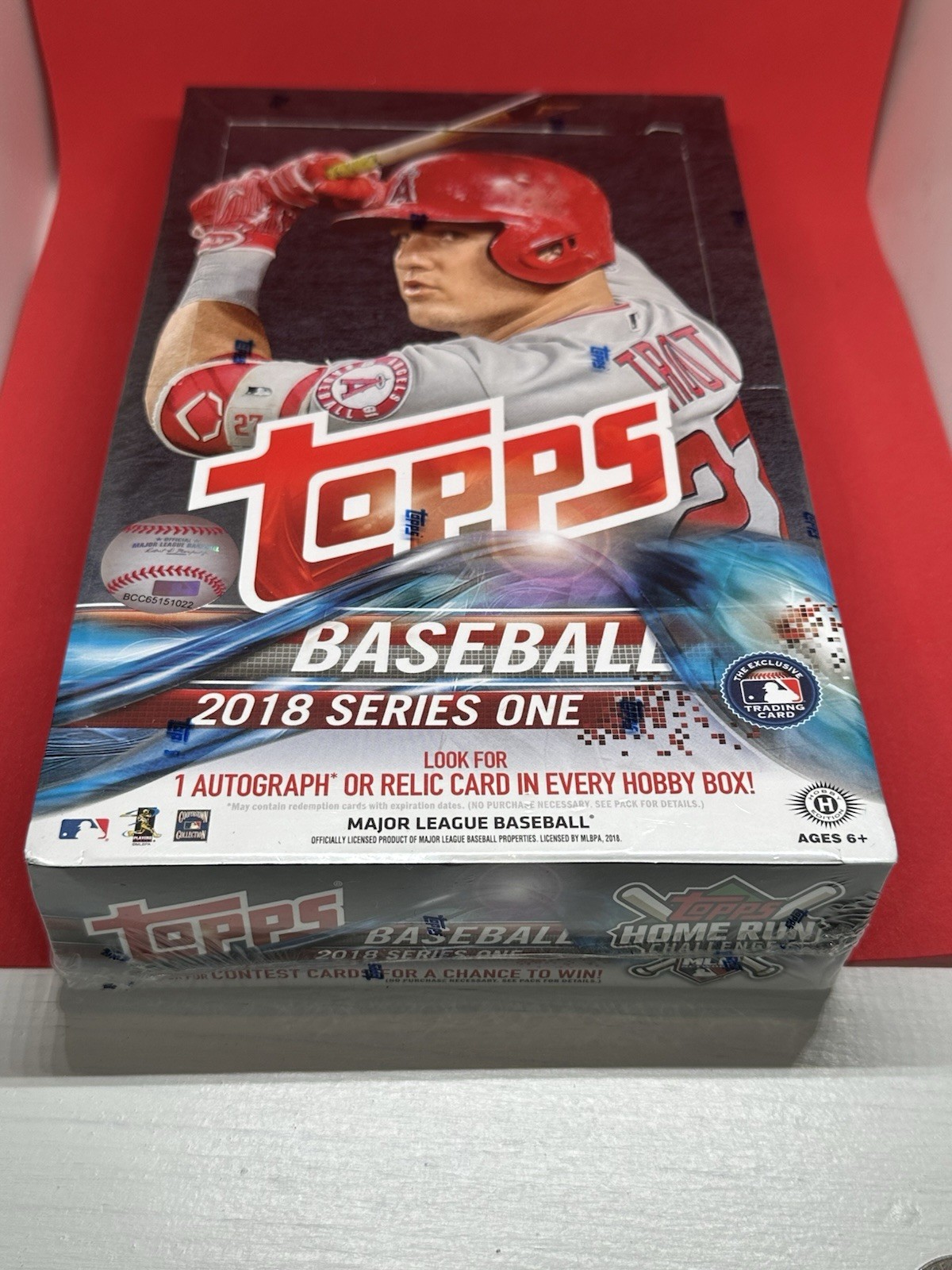 2018 Topps Series 1 Baseball Hobby Box Factory Sealed 36 Packs Devers RC, Auto?
