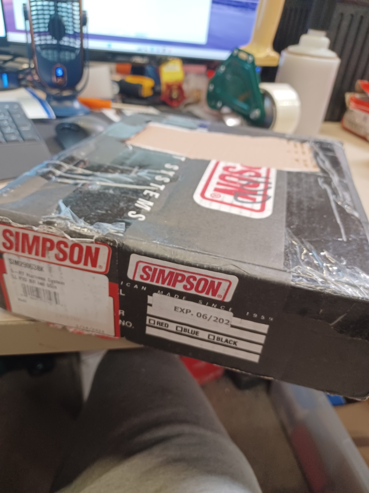 Simpson Racing 29063BK Standard Latch & Link Harness