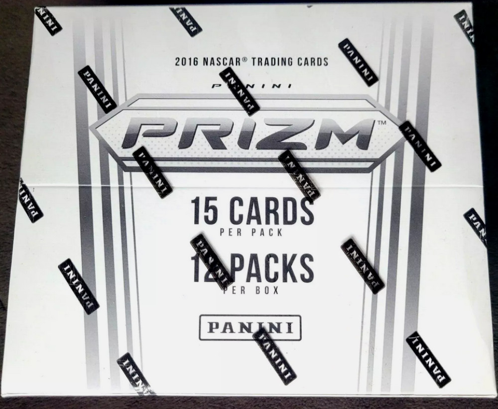2016 Panini Prizm NASCAR Racing Factory Sealed Value Cello Box 180 Cards