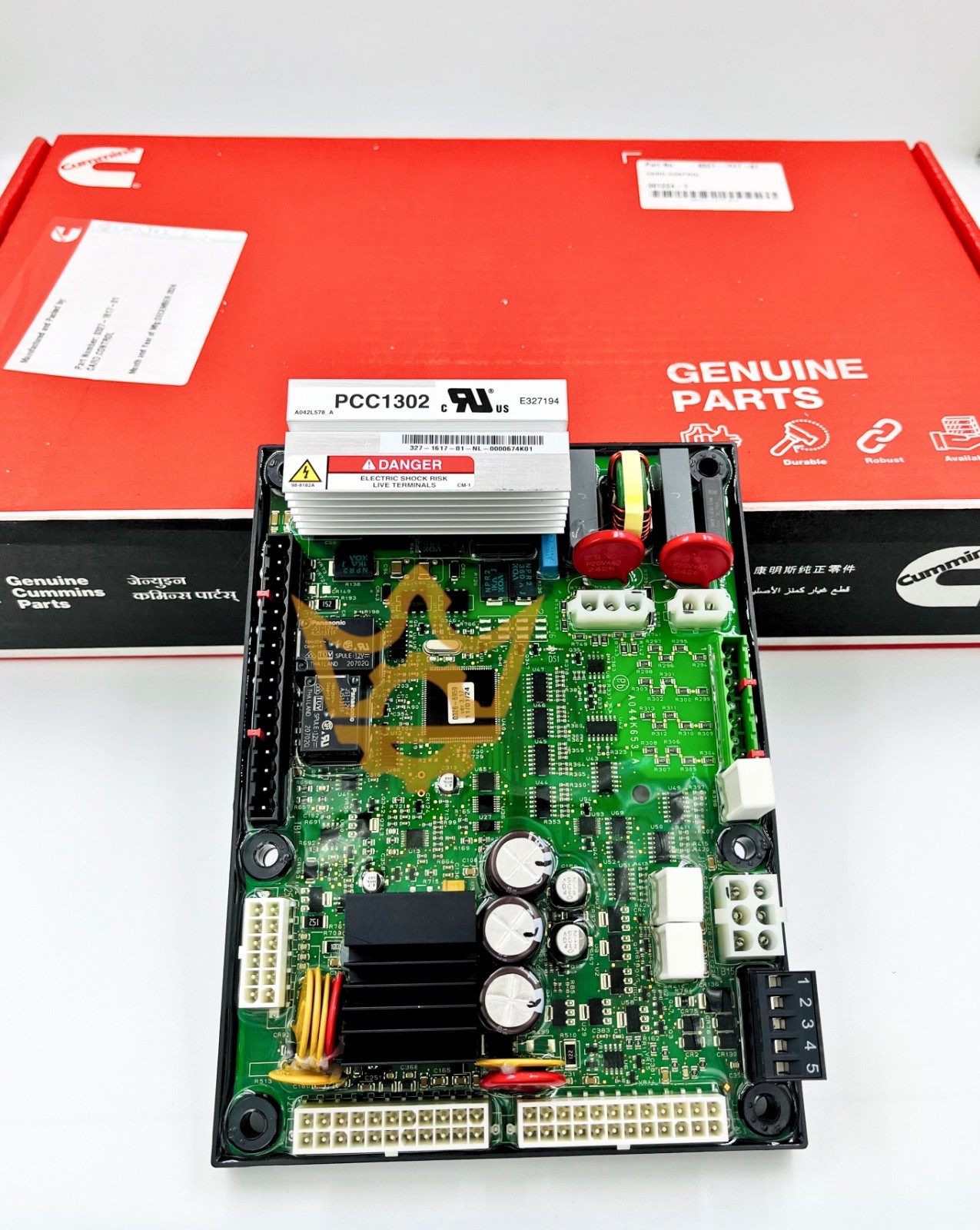 Genuine PCC 1302 Control Card, 0327-1617-01, For Cummins PCC 1.2 Control Assy.