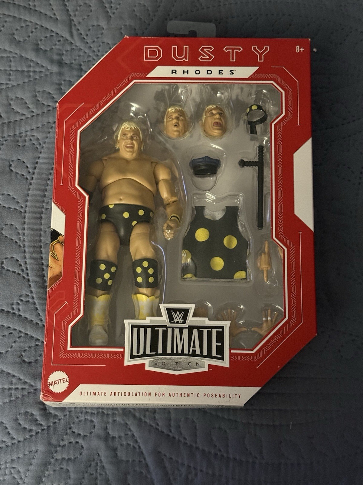 DUSTY RHODES WWE MATTEL ULTIMATE EDITION BRAND NEW SEALED