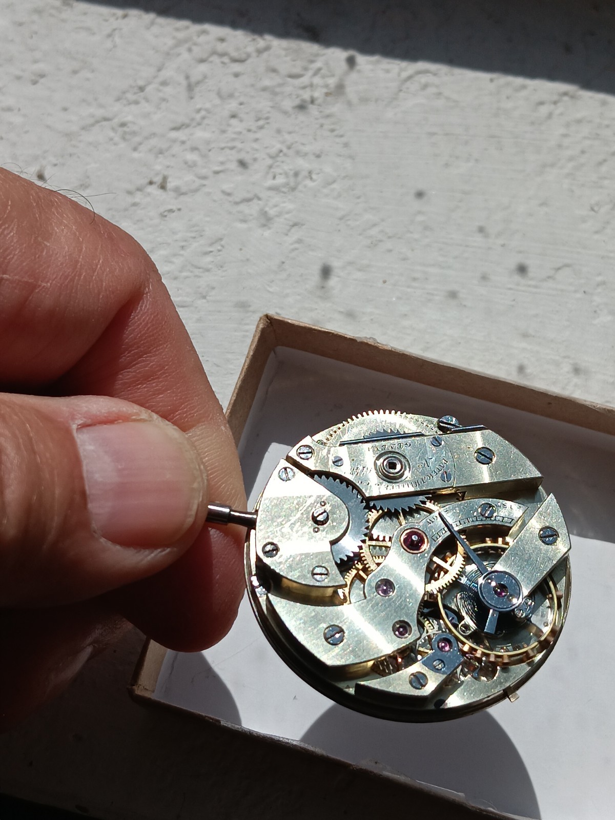 Complete & Serviced Antique Patek Philippe Movement From 1880 to 1883. Runs Gr8.