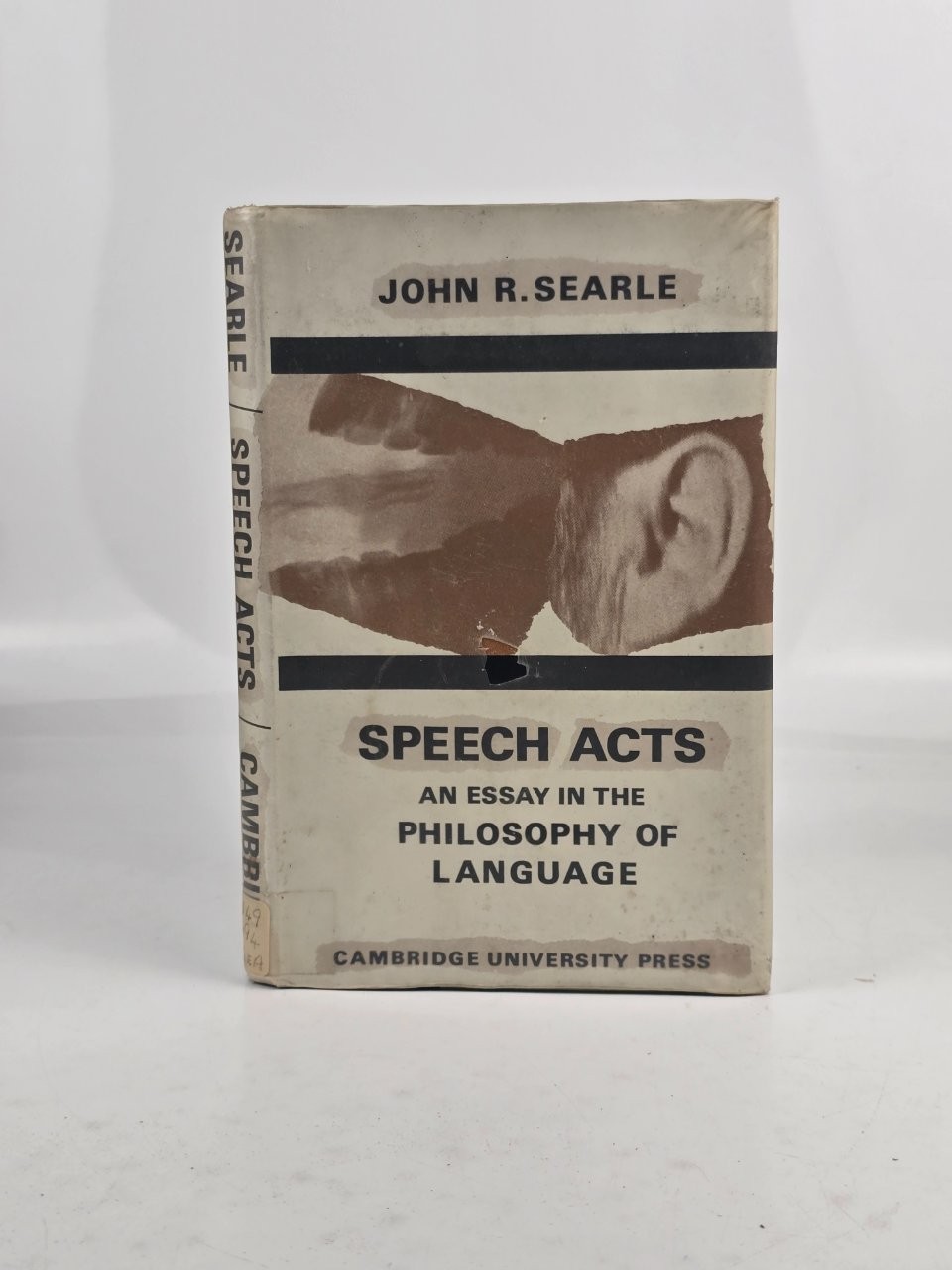 Speech Acts by John R. Searle 1969 Edition HC Book