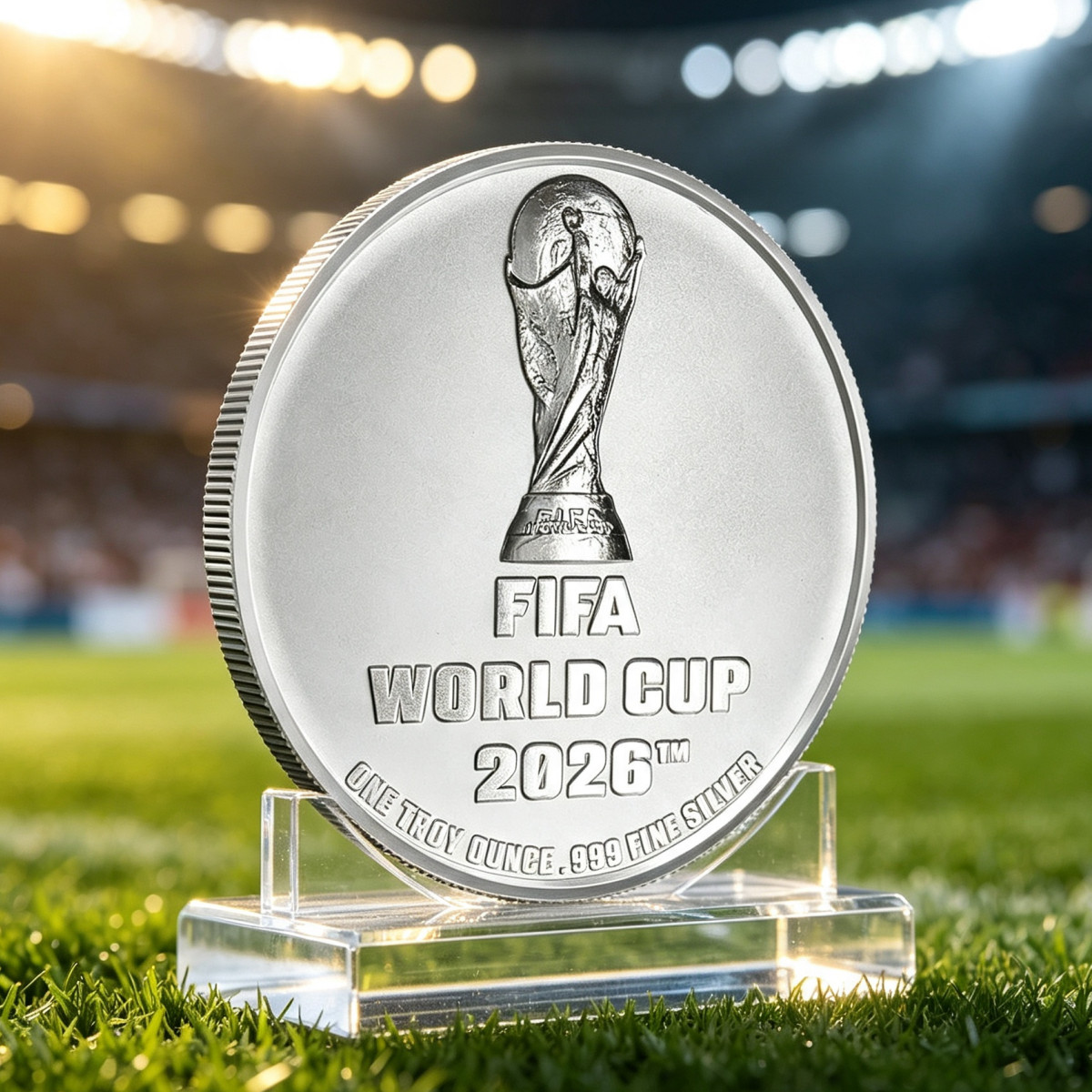 1 oz FIFA World Cup 2026 Silver Round (New)