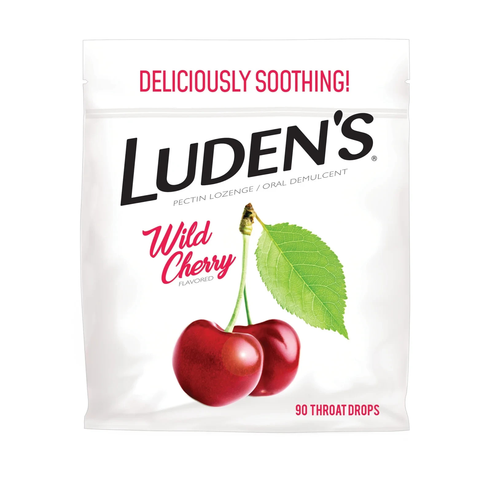 Ludens Throat Drops, Wild Cherry, 90 Drops 90 Count (Pack of 1) Cough Drops Ludens Throat Drops, Wild Cherry, 90 Drops 90 Count (Pack of 1) Cough Drops