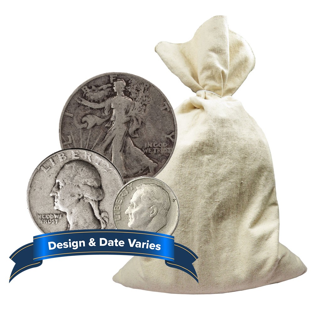 90% Silver Coins Average Circulated $1 Face Value 90% Silver Coins Average Circulated $1 Face Value