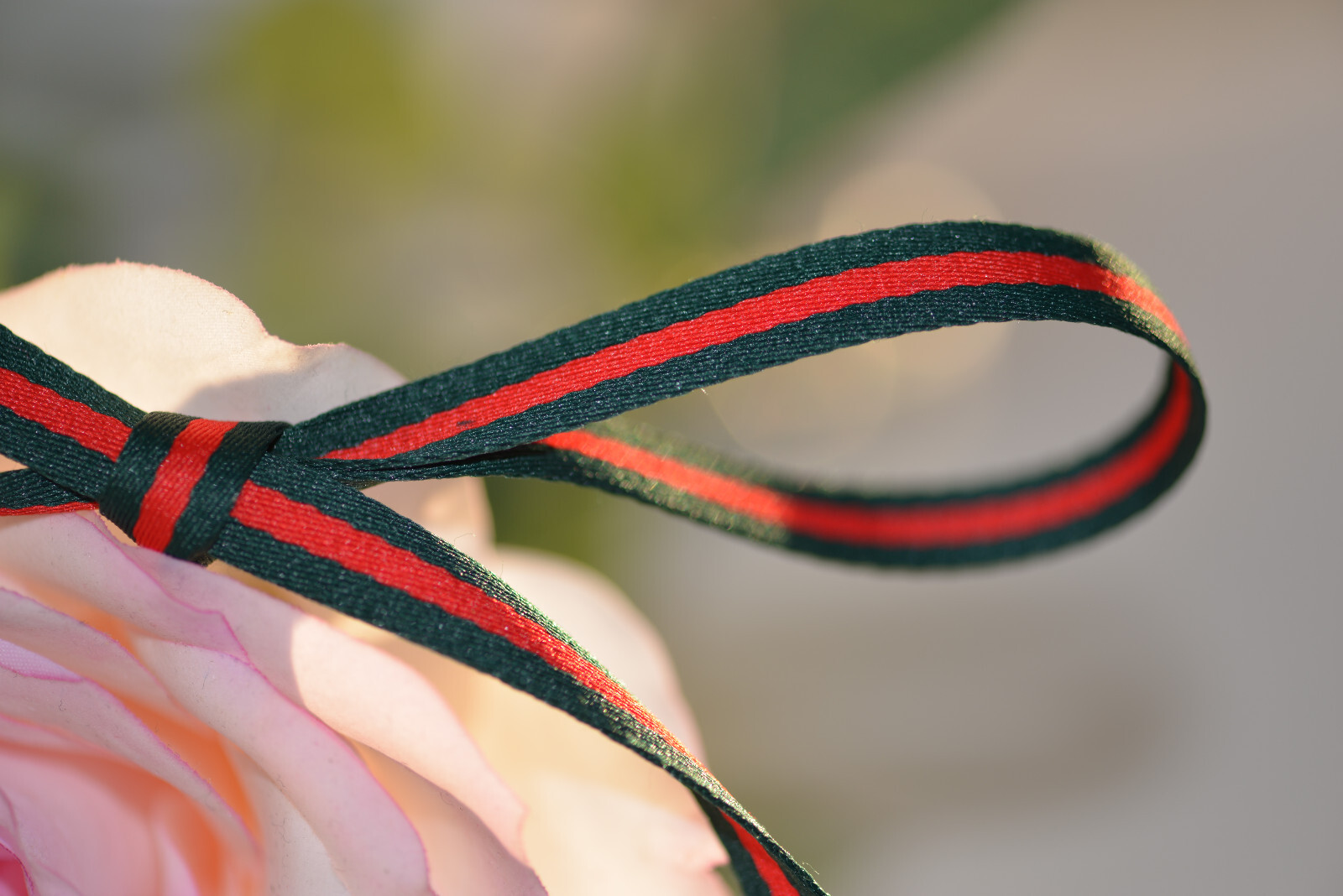 2 yards Gucci inspired green and red striped woven ribbon DIY - Premium Quality 2 yards Gucci inspired green and red striped woven ribbon DIY - Premium Quality