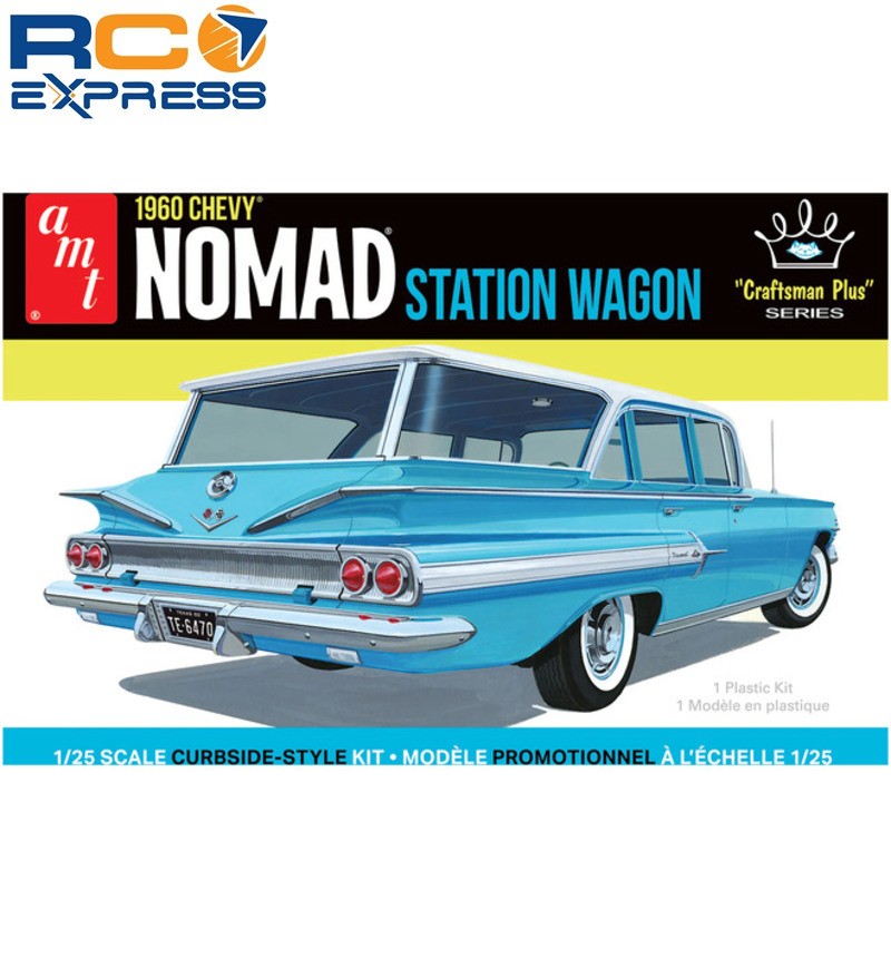 AMT 1/25 1960 Nomad Station Wagon CrafTSMan Plus Plastic Model Kit AMT1402M