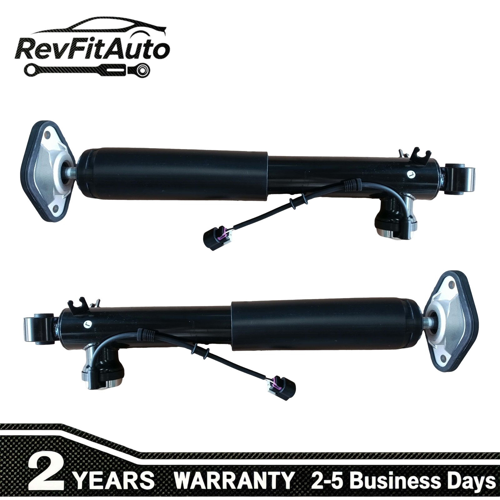 Pair Fit Cadillac SRX 2010-2016 Rear Left Right Shock Absorber Struts Electric