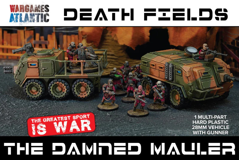 Wargames Atlantic - Death Fields: The Damned Mauler APC