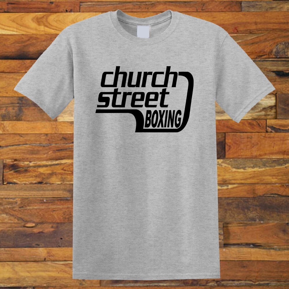 Church Street Boxing Gym Men\'s Gray S-5XL