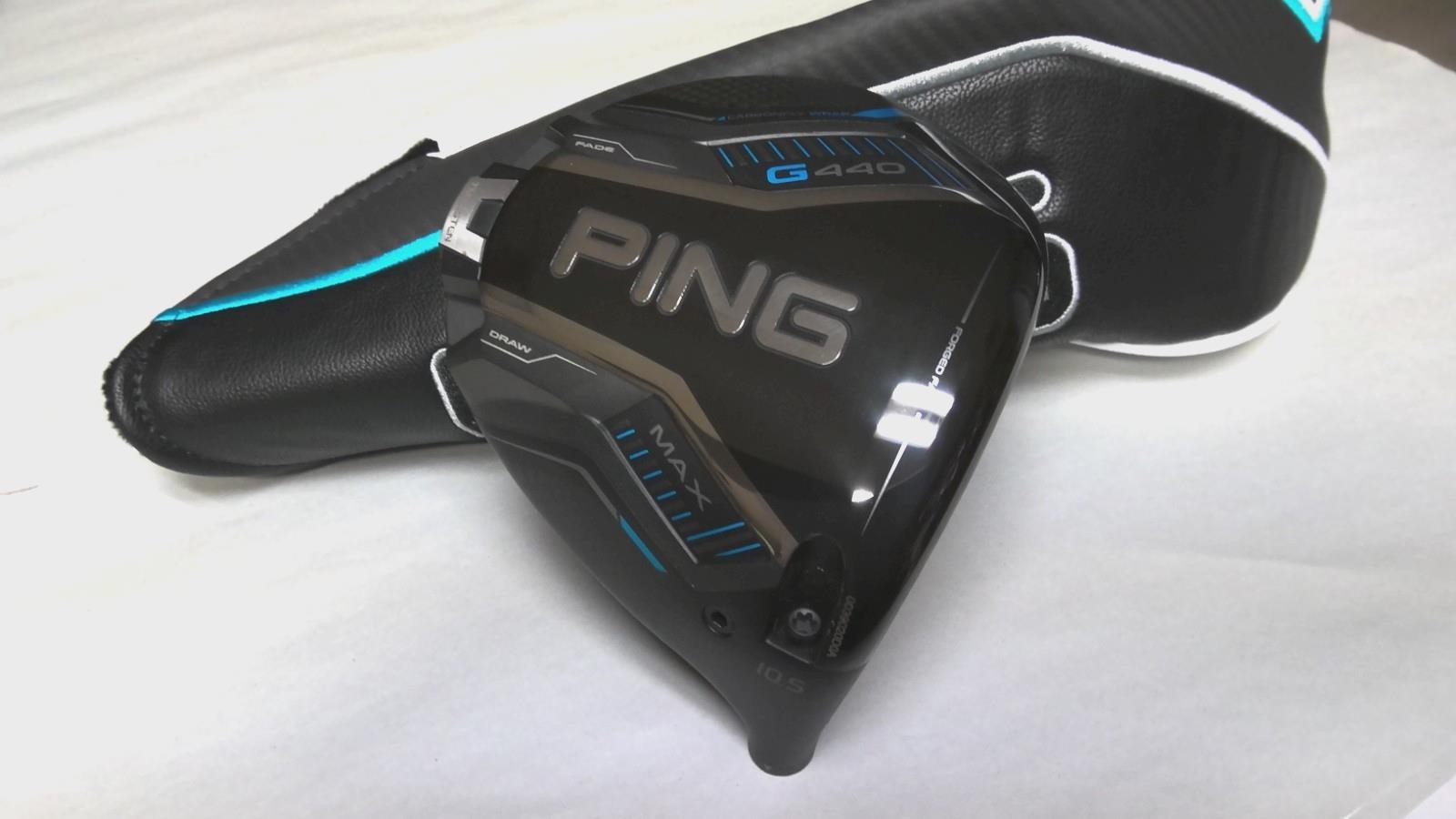 PING G440 MAX DRIVER  10.5*    /    HEAD ONLY WITH HEADCOVER