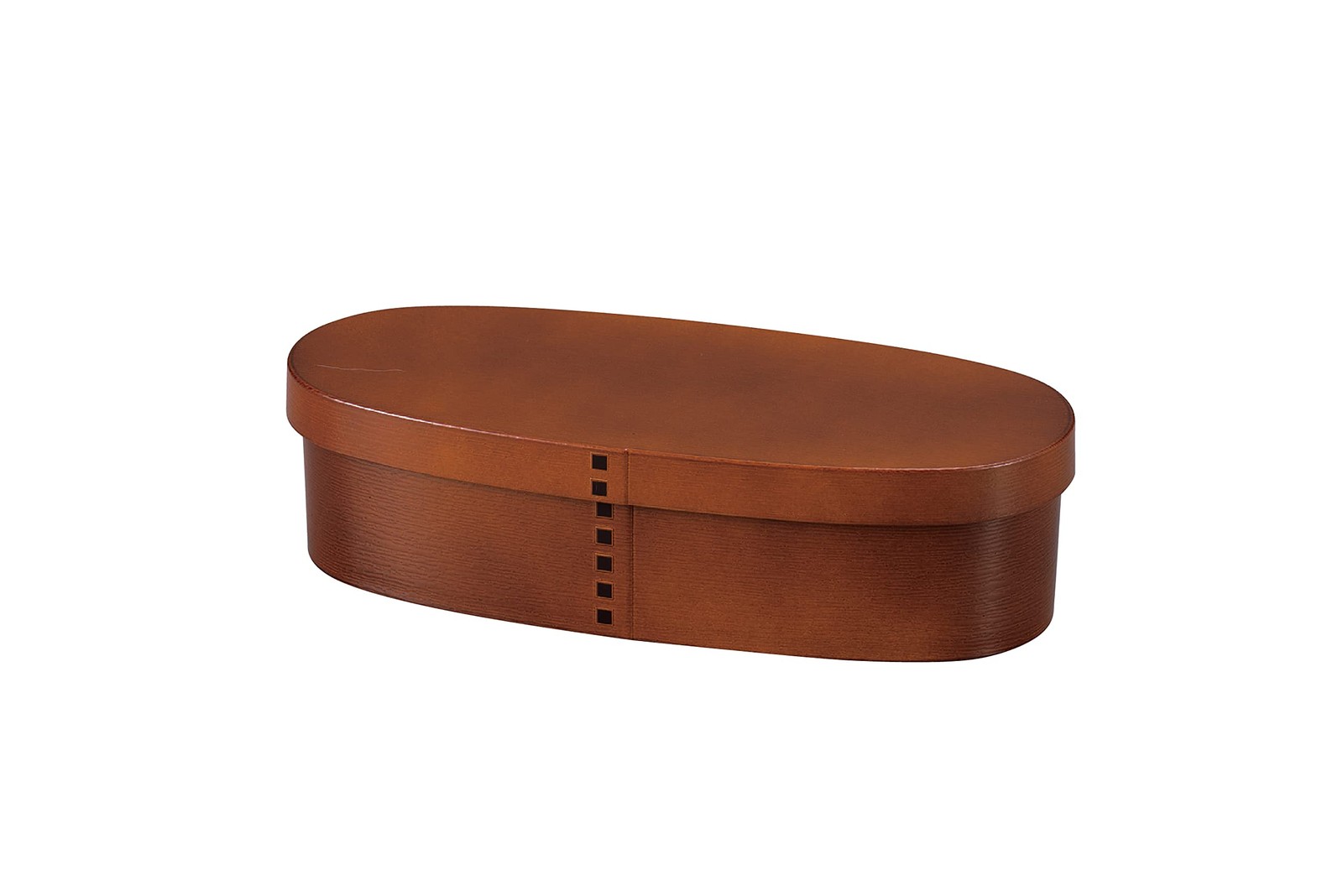 Tatsumiya HAKOYA Magewappa Bento Box, Slim Single-Tier Bento Box, 600ml, Light B