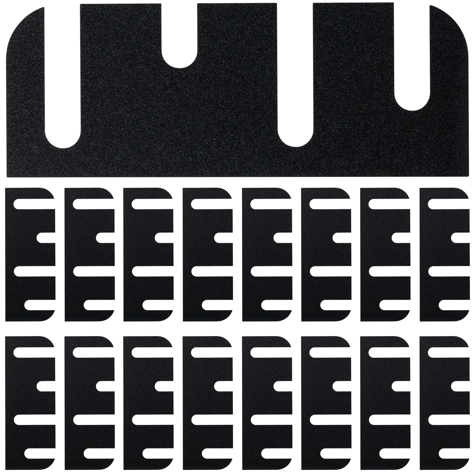 16 PCS 4 Inch Door Hinge Shims Spacers Kit 0.05 Thickness Alignment Repair