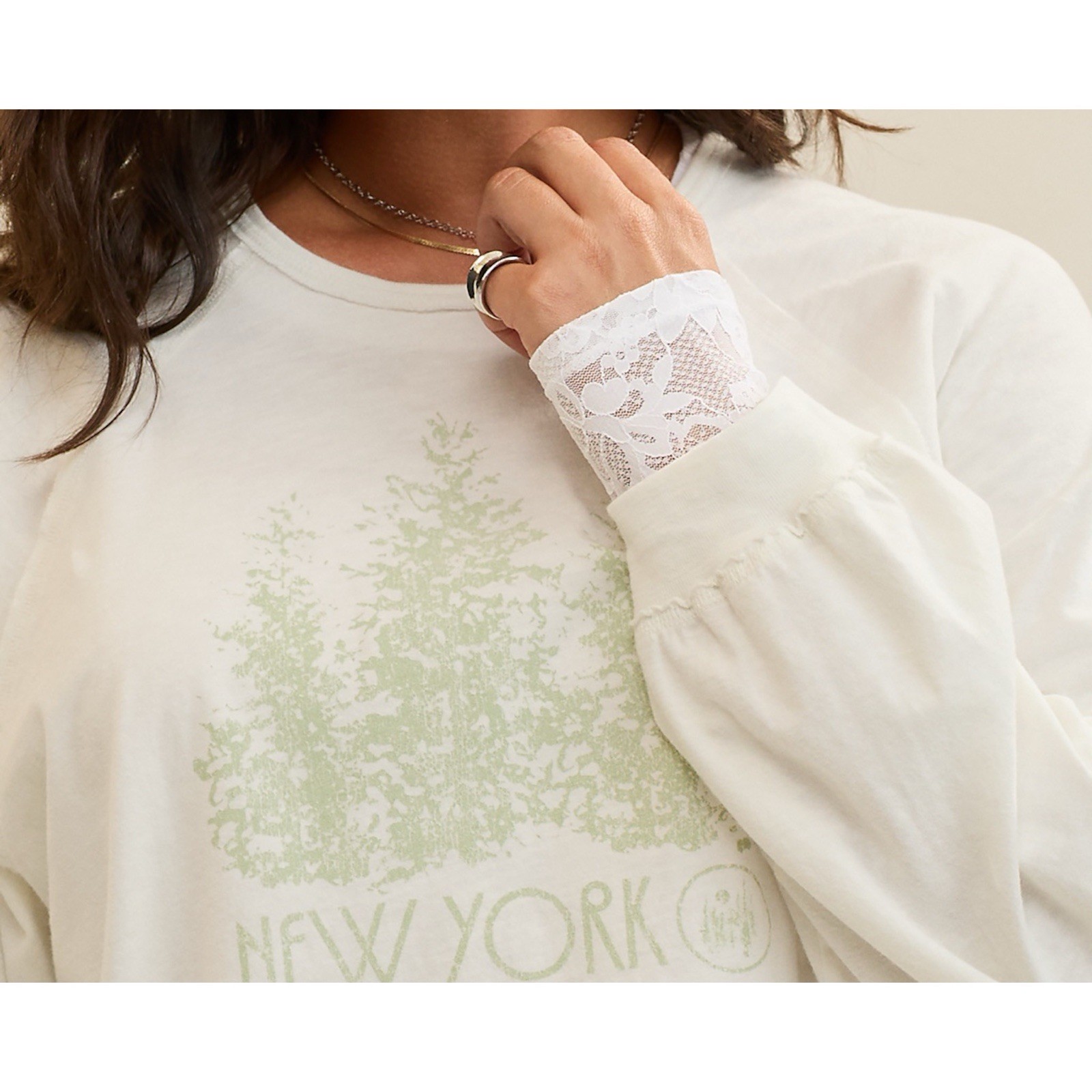NWT Aerie Cozy Oversized Boyfriend T-Shirt Women’s Size Large