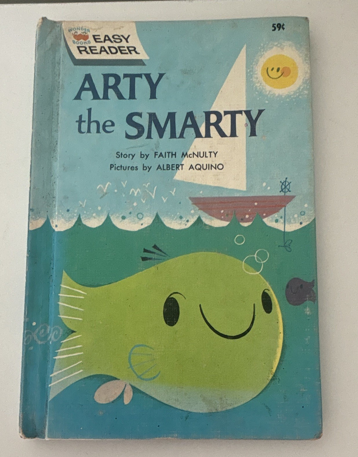 Wonder Books Easy Reader Arty the Smarty Hardcover 1962 Faith McNulty Illus Wonder Books Easy Reader Arty the Smarty Hardcover 1962 Faith McNulty Illus