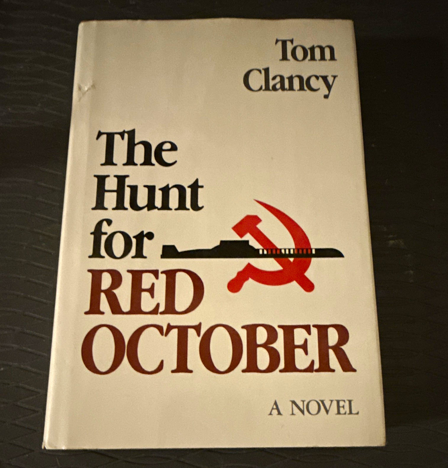First Edition Clancy The Hunt for Red October Hardcover 1984 DJ