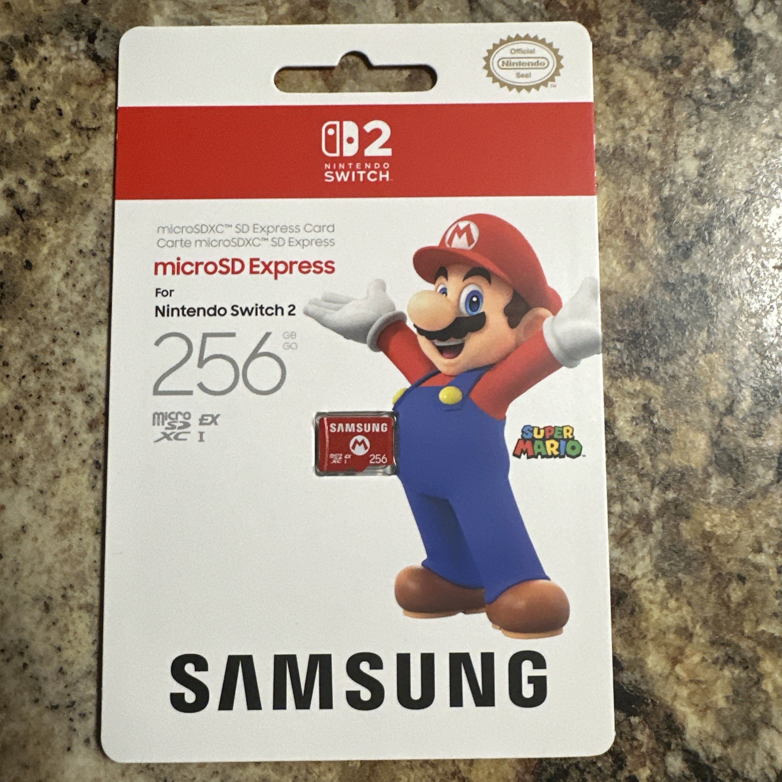 Samsung 256GB MicroSD Express Card for Nintendo Switch 2 New and Sealed Samsung 256GB MicroSD Express Card for Nintendo Switch 2 New and Sealed