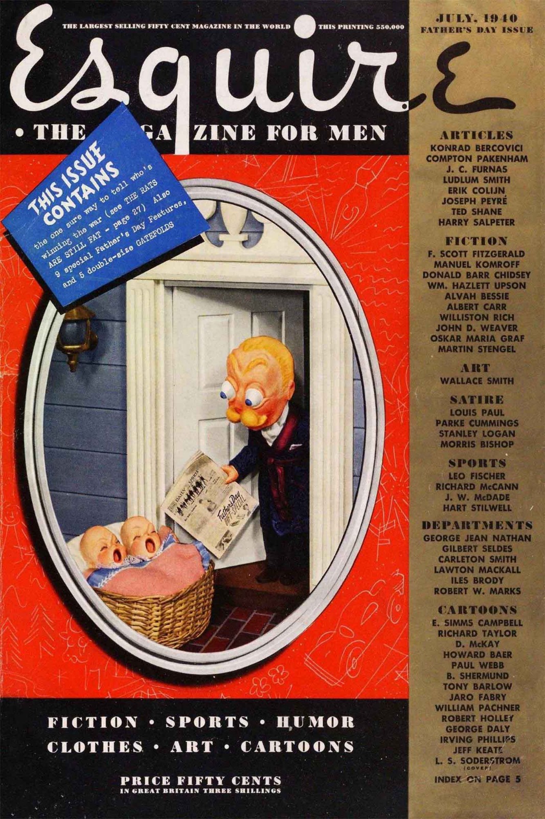 ESQUIRE lifestyle magazine 1050+ PDF issues since 1934, 92 years on an USB drive