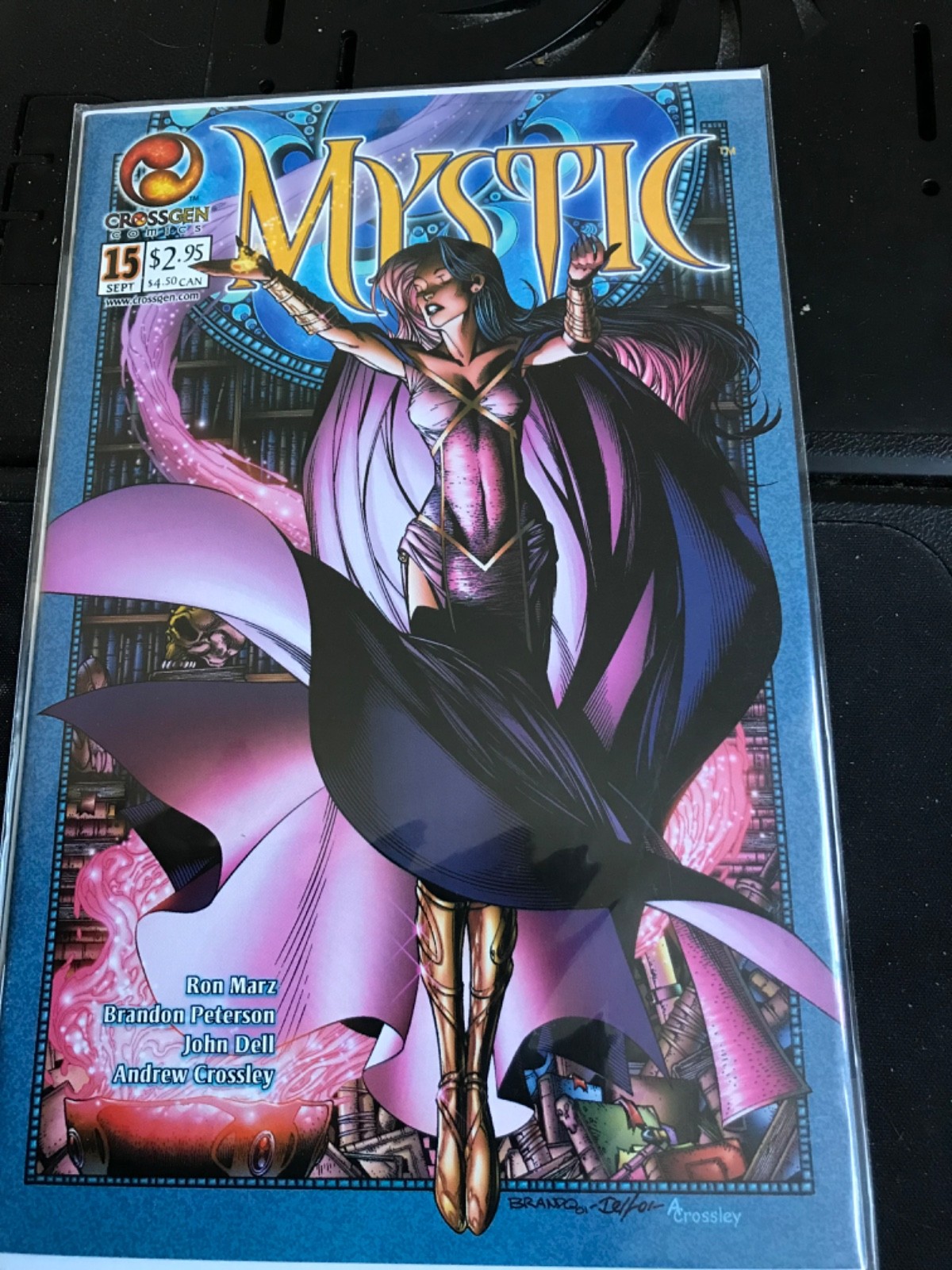 Mystic #15 First unofficial app of Harry Potter in comics. Super high grade.
