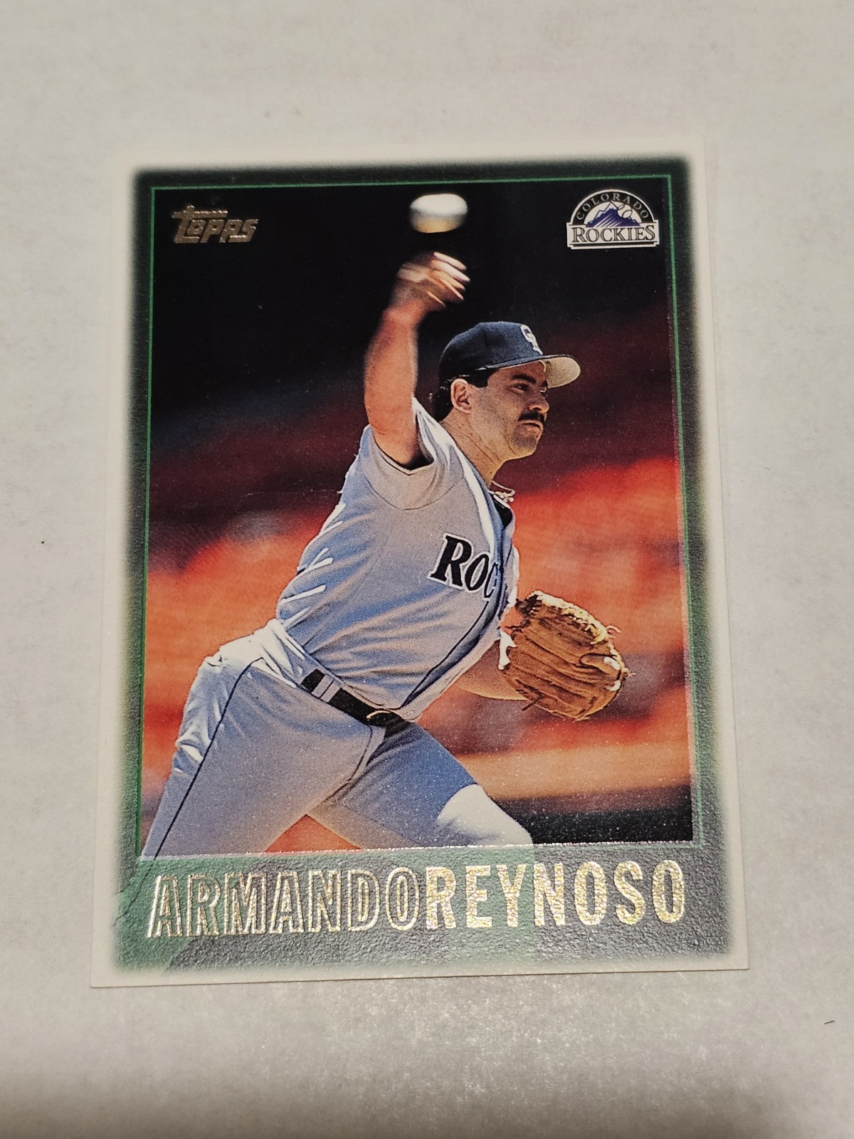 1997 Topps #217 Armando Reynoso Colorado Rockies