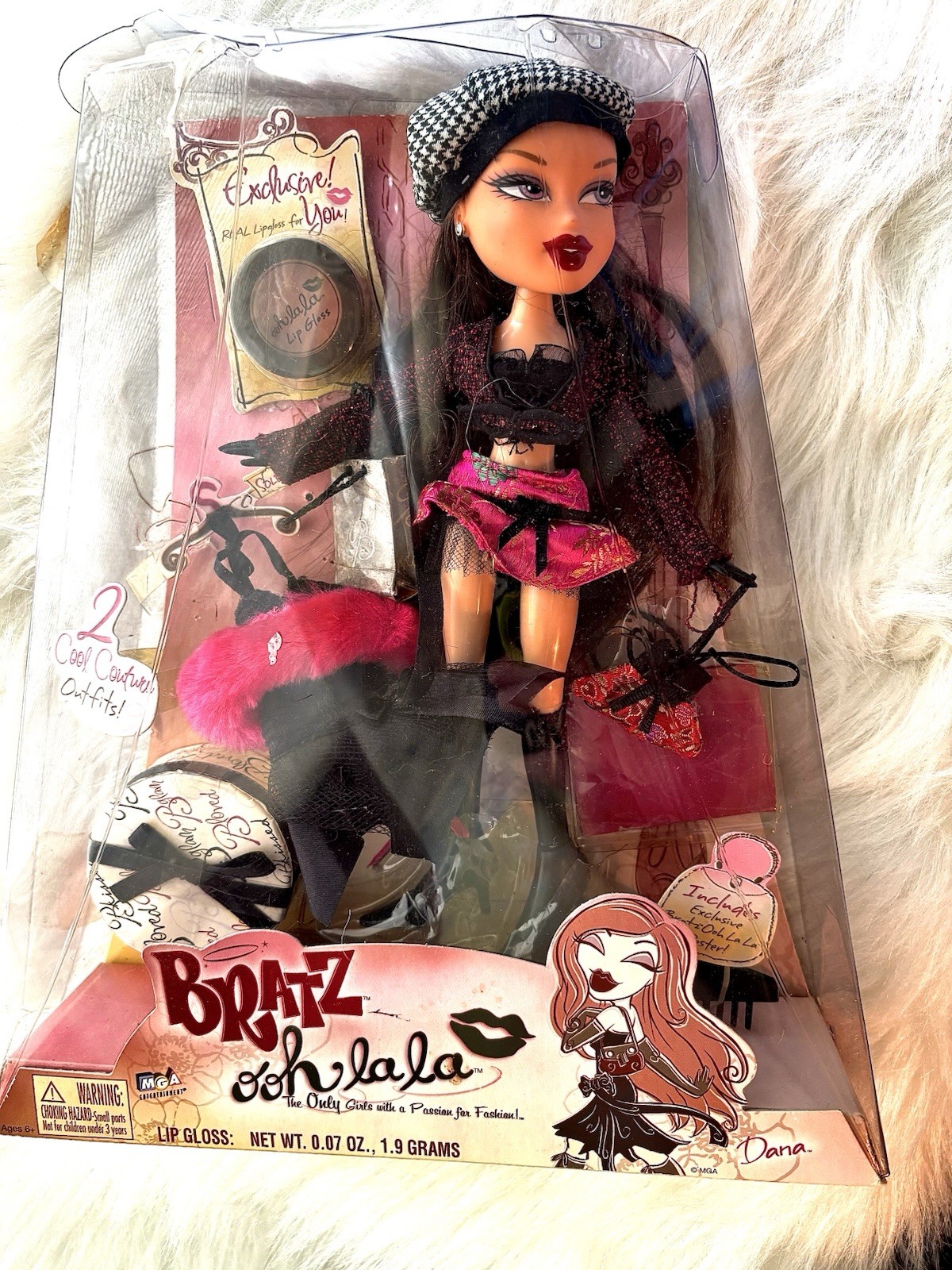 Vintage 2006 Bratz Doll Ooh La La Dana Brats pack NIB Box Vintage 2006 Bratz Doll Ooh La La Dana Brats pack NIB Box