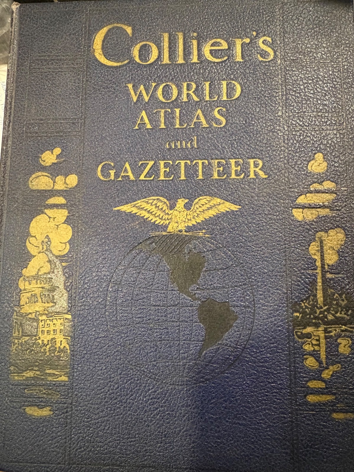 Collier\'s World Atlas And Gazetteer (1941)