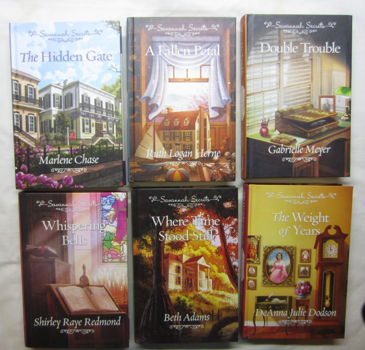 Lot of 6 Savannah Secrets Guideposts Christian Series HC Books # 1-6 LN Lot of 6 Savannah Secrets Guideposts Christian Series HC Books # 1-6 LN