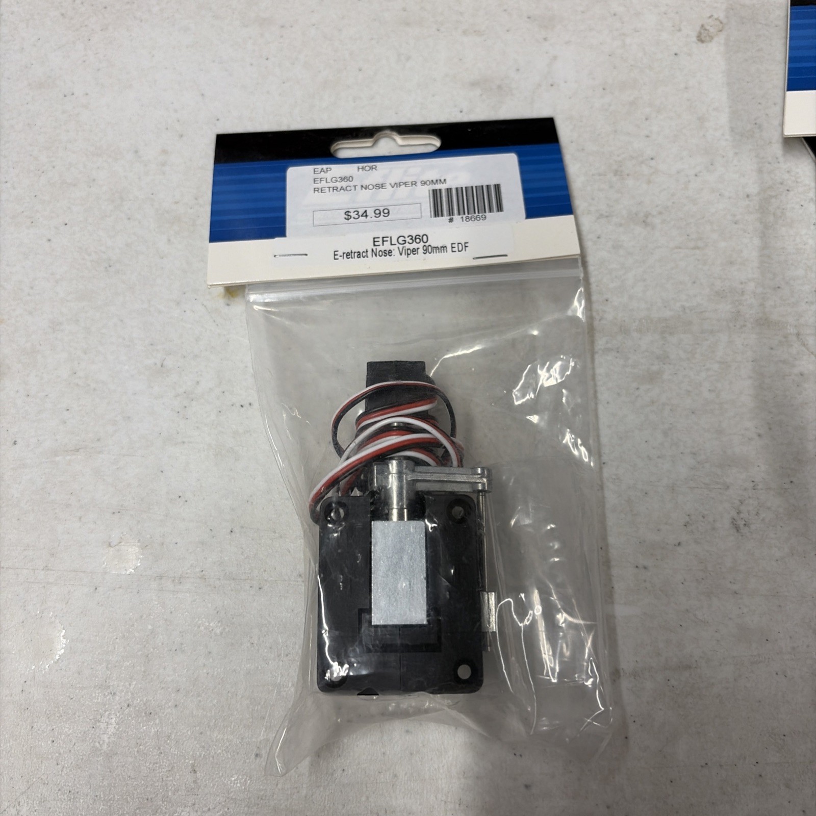 EFLG360 E-flite Viper 90mm Nose Retract Unit