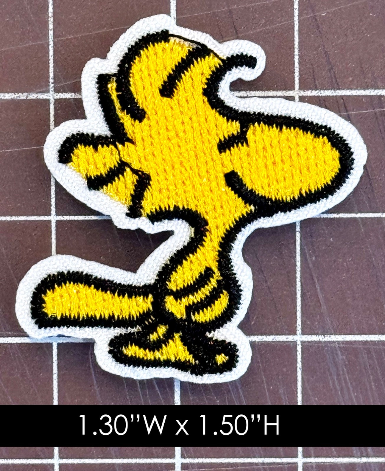 Peanuts: Woodstock Embroidered Iron On Patch Peanuts: Woodstock Embroidered Iron On Patch