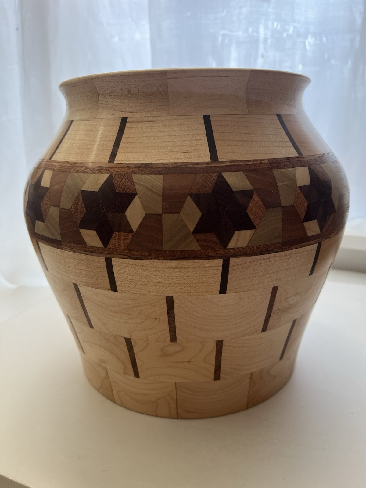 Beautiful segmented vase, Handmade beautiful desing Beautiful segmented vase, Handmade beautiful desing