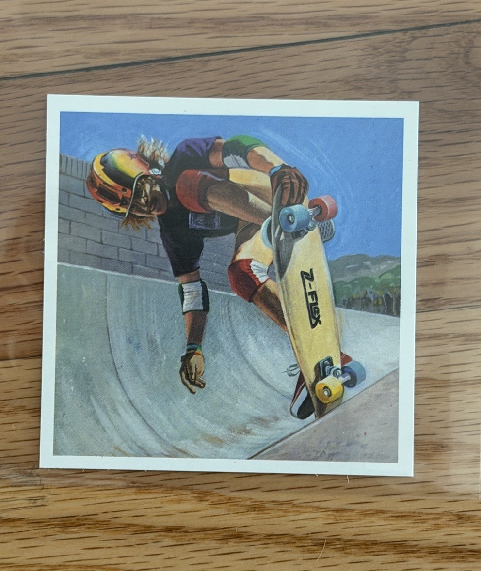 1983 Lyons Maid Junior Champs Tony Alva Rookie Card Skateboard Mint GOAT RC