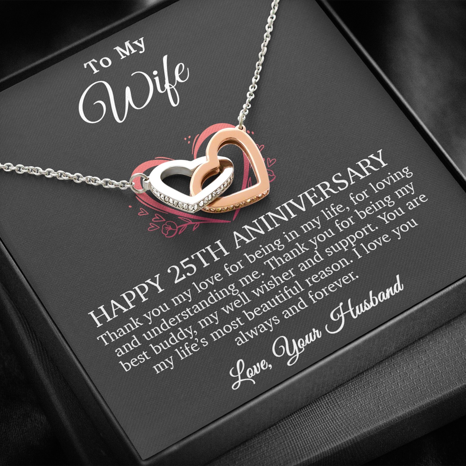 25th Anniversary Gift For Wife, 25 Year Anniversary Gifts, 25th Wedding Annivers
