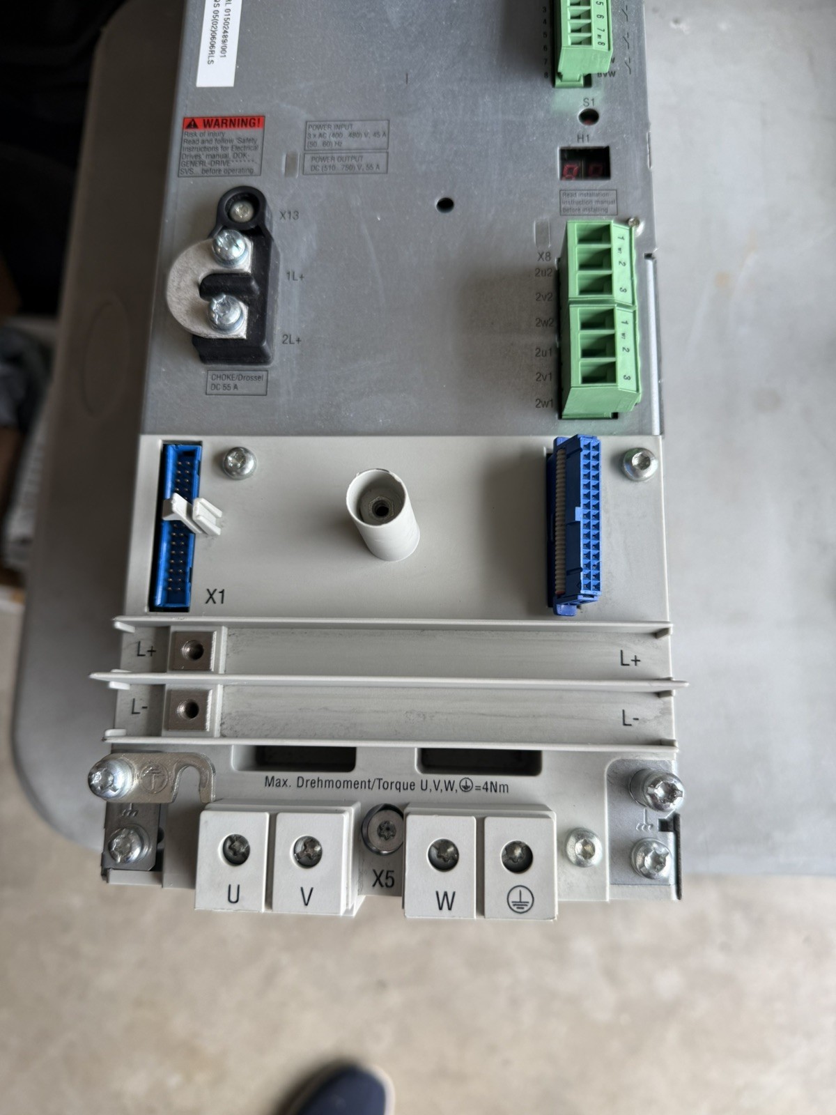 Bosch Rexroth HVE03.2-W030N R911190001 PREOWNED, REMOVED FROM WORKING EQUIPMENT