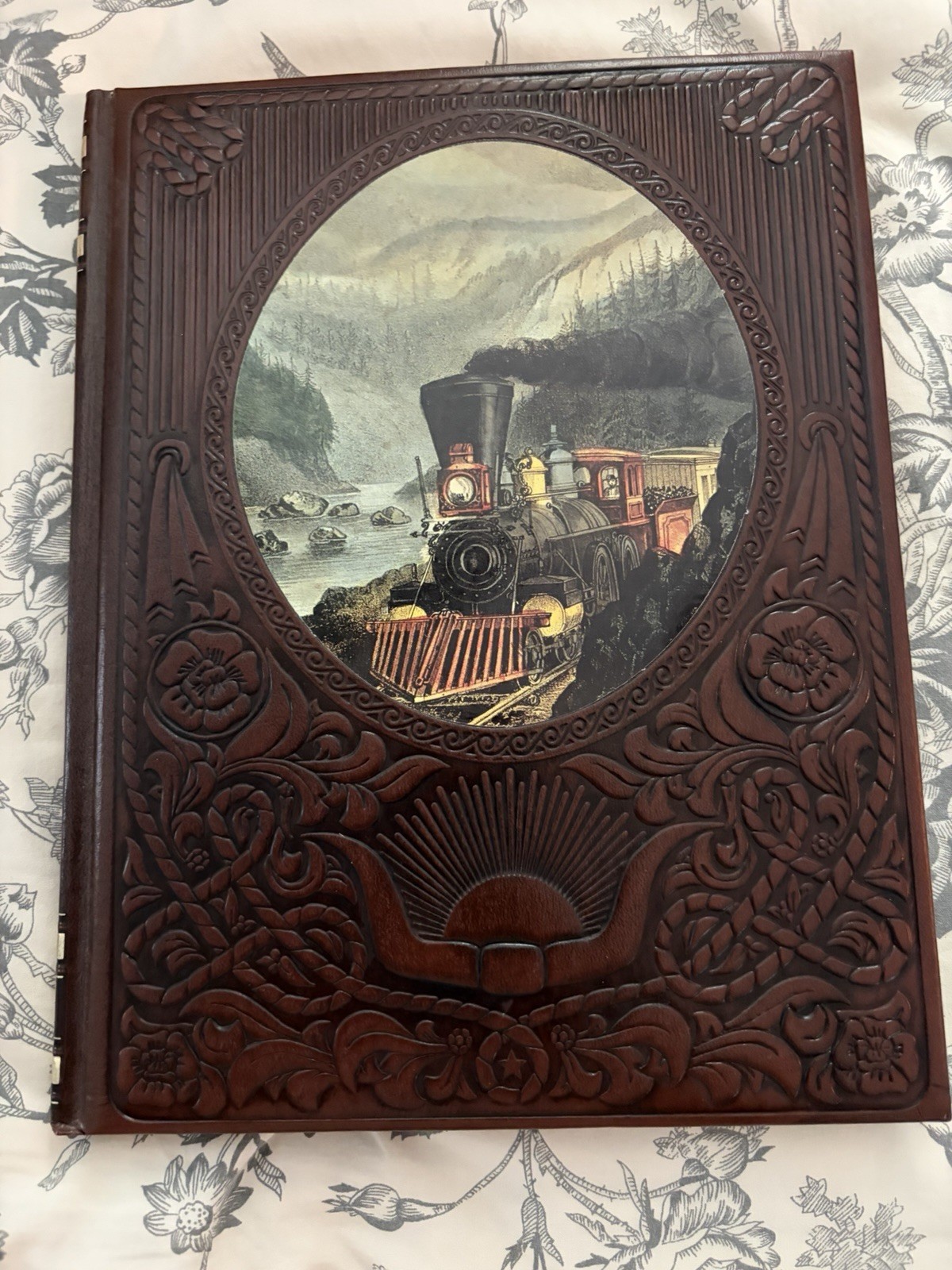 The Old West The Railroaders Time Life Book 1975 Leather Bound Book The Old West The Railroaders Time Life Book 1975 Leather Bound Book